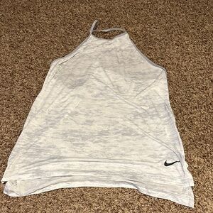 Nike Women's Light Gray Tank Top